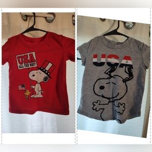 Snoopy Patriotic Shirt Set (2)